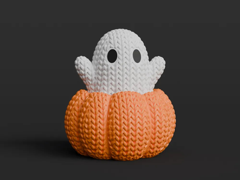 Halloween Pumpkin Ghost