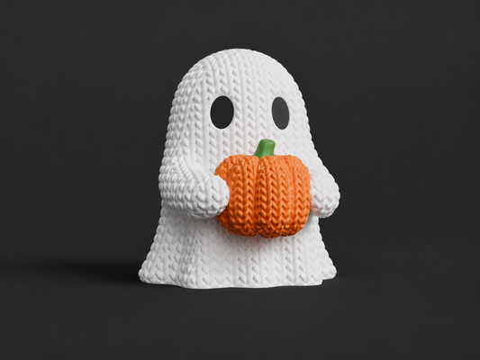 Halloween Pumpkin Ghost