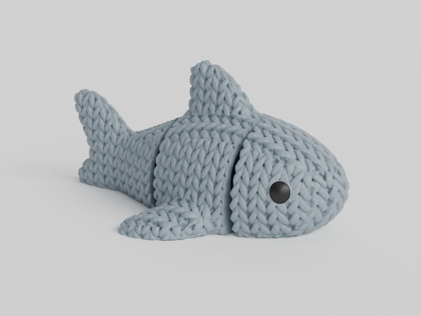 Shark Articulated Fidget Keyring